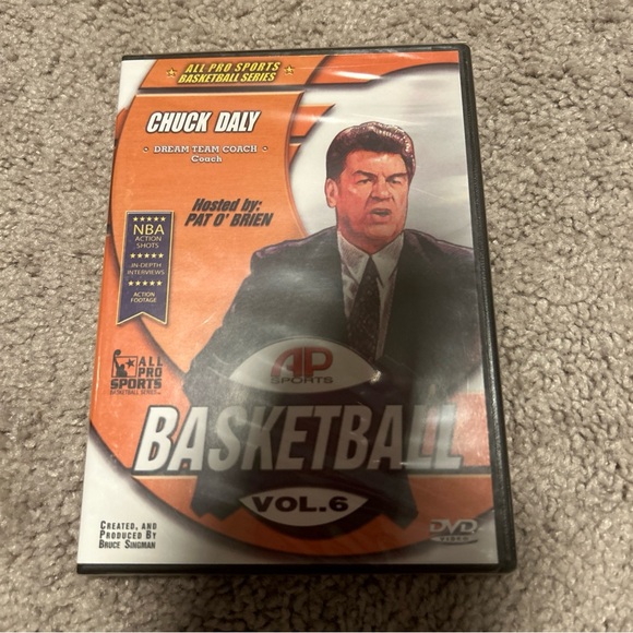 AP Sports Basketball - Vol. 6: Chuck Daly (DVD, 2005) - Picture 1 of 2
